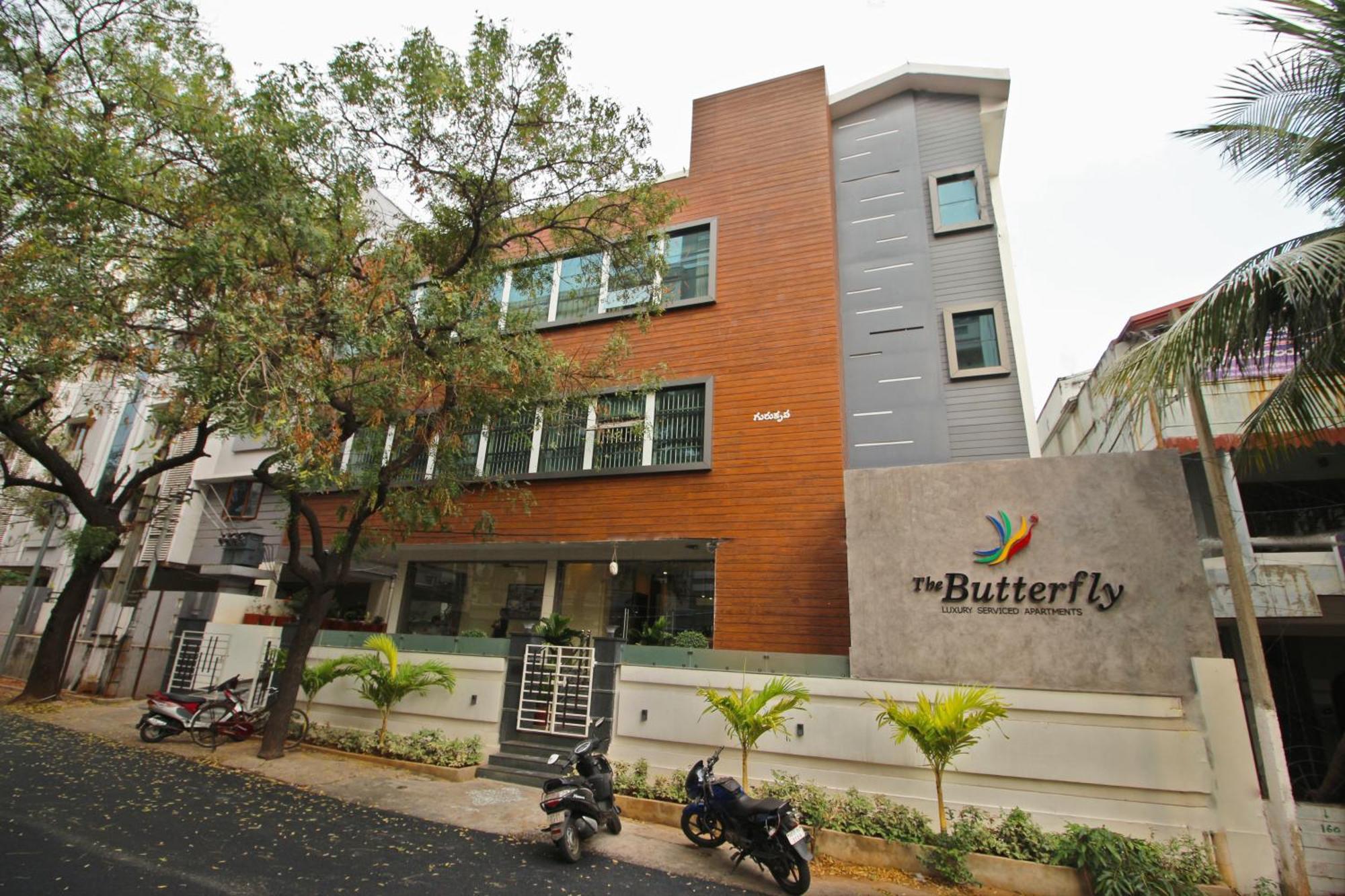 The Butterfly Luxury Serviced Apartments Visakhapatnam Eksteriør bilde