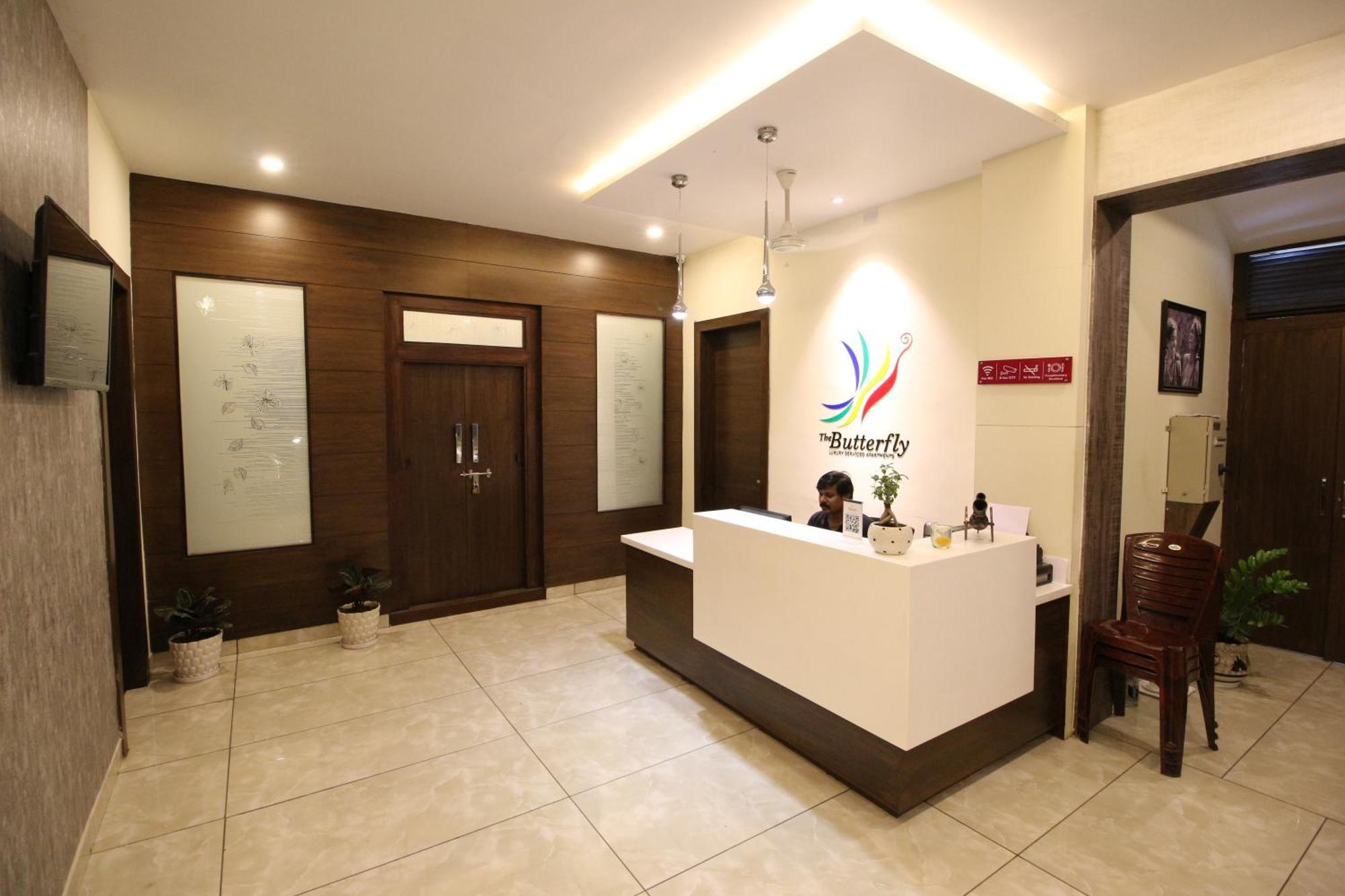 The Butterfly Luxury Serviced Apartments Visakhapatnam Eksteriør bilde